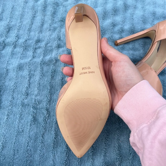 Tan Nine West Heels - Picture 4 of 5